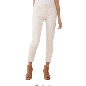 Lucky brand crop white pants